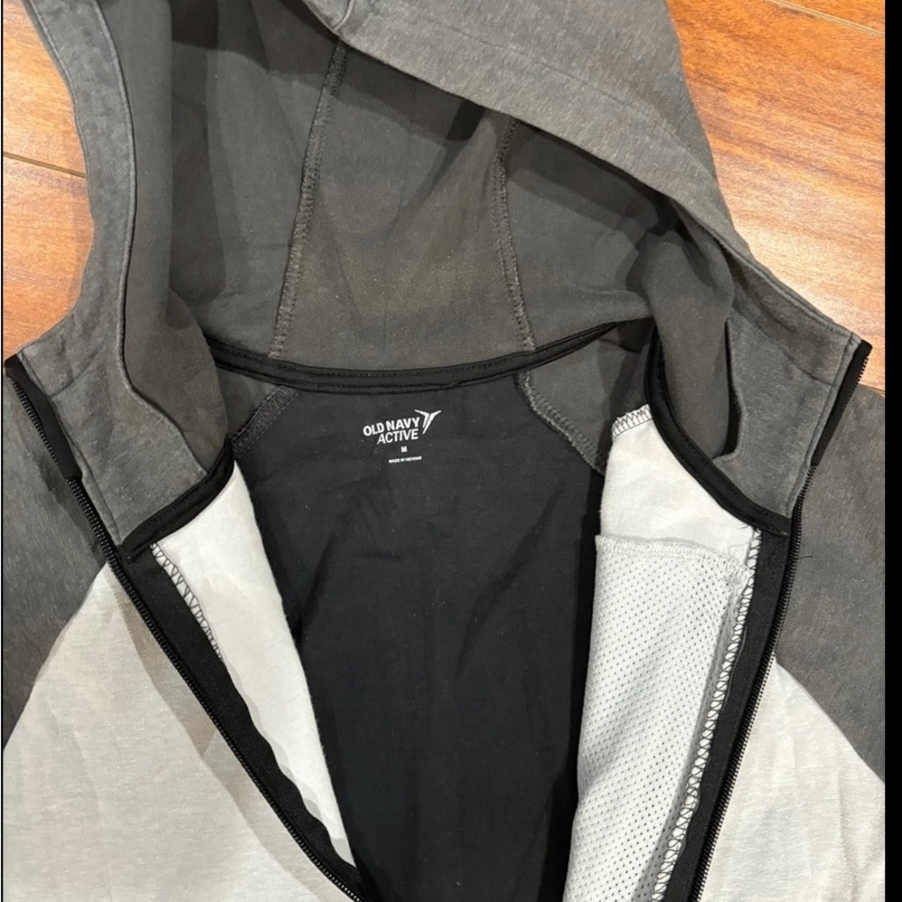 Old Navy Active Black And Gray Jacket - image 5